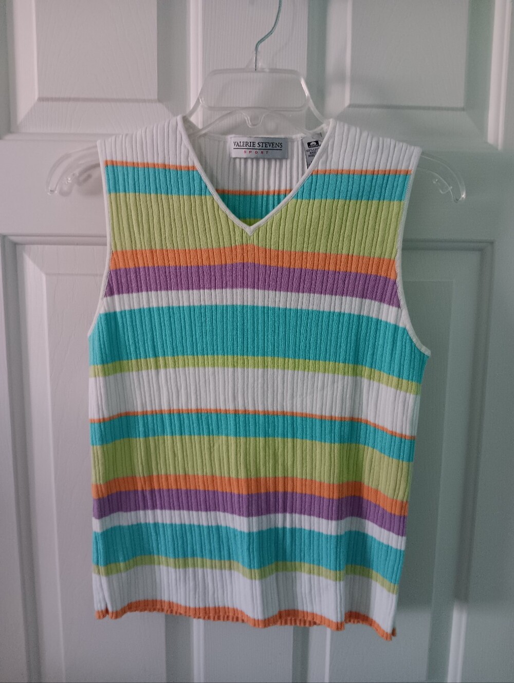 Valerie Stevens Tank Shell Vest Size M